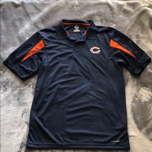 BNWOT Men’s Chicago Bears Majestic Polo